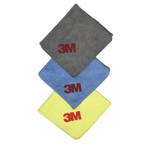 دستمال میکروفایبر نظافت خودرو تری ام مدل gsm400 بسته 3 عددی