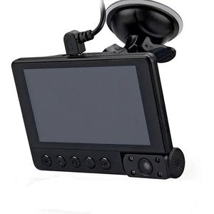 دوربین ثبت وقایع خودرو مدل 3 لنز صفحه touch