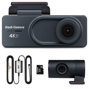 دوربین ثبت وقایع مدل  2 dash cam به همراه دوربین عقب و کیت برق مستقیم و رم 64