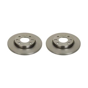 دیسک چرخ جلو جی آی اس پی کد 229715 مناسب برای پژو 206 تیپ 2 بسته دو عددی