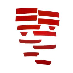 ردلاین سپر و دریچه کولر خودرو کالانیکس مدل red 207 100305 مناسب برای 207 مجموعه 12 عددی
