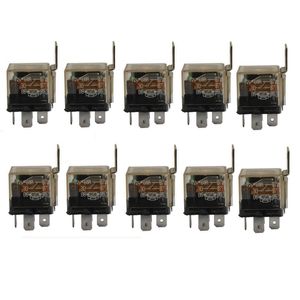 رله بوق خودرو 5 پین 80 آمپر مدل ftp8743 بسته 10 عددی