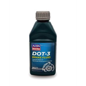 روغن ترمز آلکون مدل dot 3 حجم 500 میلی لیتر