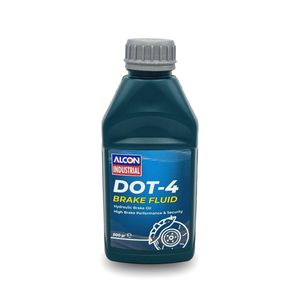روغن ترمز آلکون مدل dot 4 حجم 500 میلی لیتر