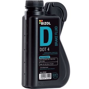 روغن ترمز خودرو بیزول مدل dot 4 ظرفیت 0.5 لیتر
