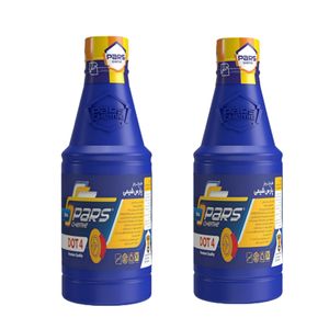 روغن ترمز خودرو پارس شیمی مدل dot 4 حجم 250 میلی‌ لیتر بسته دو عددی