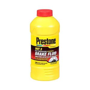 روغن ترمز خودرو پرستون مدل brake fluid dot 3 حجم 354 میلی لیتر
