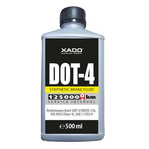 روغن ترمز زادو مدل dot 4  حجم 500 میلی لیتر