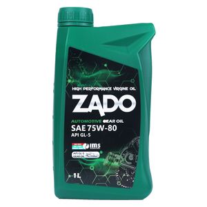 روغن دنده خودرو زادو مدل sae 75w 80_gl5 حجم 1 لیتر