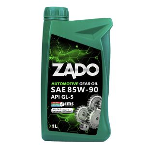روغن دنده خودرو زادو مدل sae 85w90 gl5 حجم 1 لیتر