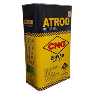 روغن موتور آترود  مدل 20w50 sj cng 10000 حجم 4.5 لیتر