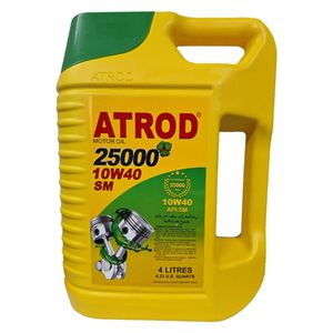 روغن موتور آترود مدل 10w40 sm 25000 حجم 4 لیتر