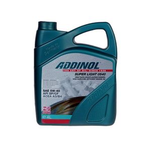 روغن موتور ادینول مدل 5w 40 حجم چهار لیتر