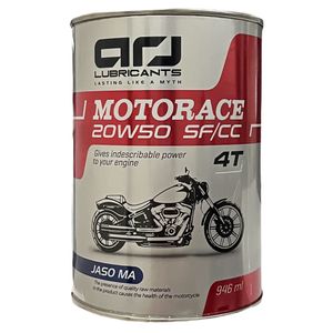 روغن موتور ارج مدل motorace 20w50 sc_ff حجم 946 میلی لیتر