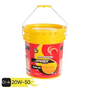 روغن موتور اسپیدی طرح توزیع عادلانه مدل super charge 20w 50 حجم 20 لیتر