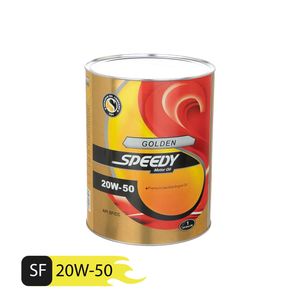 روغن موتور اسپیدی مدل golden 20w 50 حجم 3.785 لیتر