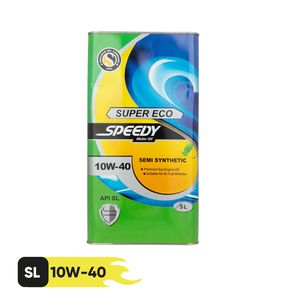 روغن موتور اسپیدی مدل super eco 10w 40 حجم 5 لیتر