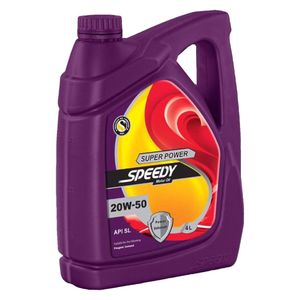 روغن موتور اسپیدی مدل super power 20w 50 حجم 4 لیتر