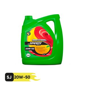 روغن موتور اسپیدی مدل اکو 20w 50 sj eco cng حجم 4 لیتر