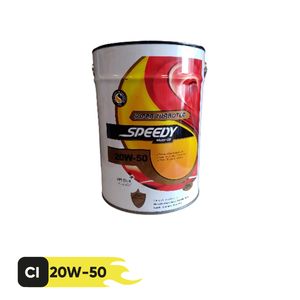 روغن موتور اسپیدی مدل توربوتک 20w50 حجم 20 لیتر