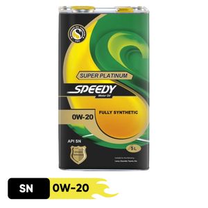 روغن موتور اسپیدی مدل سوپر پلاتینیوم 0w 20 حجم 5 لیتر