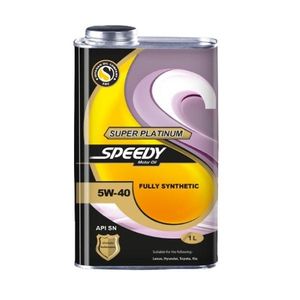 روغن موتور اسپیدی مدل سوپر پلاتینیوم 5w 40 sn حجم 1 لیتر