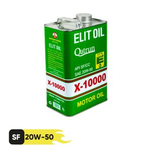 روغن موتور الیت کد x 10000 مدل 20w50 sf_cc حجم 4 لیتر