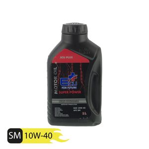 روغن موتور اکو پلاس مدل 10w40 sm حجم 1 لیتر