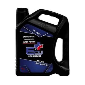 روغن موتور اکو پلاس مدل 20w50 sm حجم 5 لیتر