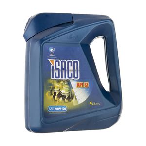 روغن موتور ایساکو مدل sae 20w50 کد 0770702098 حجم 4 لیتر