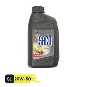 روغن موتور ایساکو مدل sae 20w50 کد 0770702399 حجم 1 لیتر