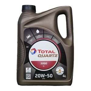 روغن موتور توتال مدل 20w 50 حجم چهار لیتر