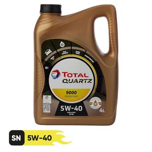 روغن موتور توتال مدل mvp 9000 5w40 حجم 4 لیتر