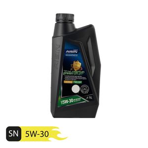 روغن موتور خودرو آیسین مدل 5w 30 sn plus حجم 1000 میلی لیتر
