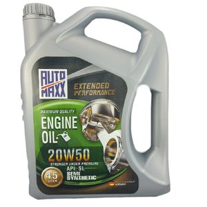 روغن موتور خودرو اتومکس مدل sl 20w 50 حجم 4.5 لیتر