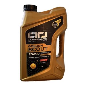 روغن موتور خودرو ارج مدل اسکات طلایی sf_cc 20w50 حجم 3.5 لیتر