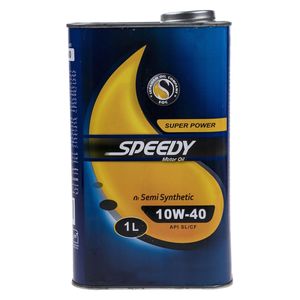 روغن موتور خودرو اسپیدی مدل super power 10w 40 حجم 1 لیتر