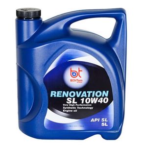 روغن موتور خودرو بنزینی بهتام روانکار مدل sl 10w40 renovation حجم 5 لیتر