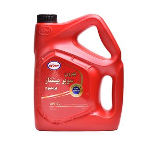 روغن موتور خودرو بنزینی بهران مدل sae 20w 50 حجم 4 لیتر