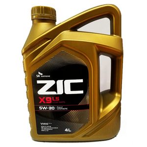روغن موتور خودرو بنزینی زیک مدل x9 ls (low saps) 5w30 sn حجم 4 لیتر