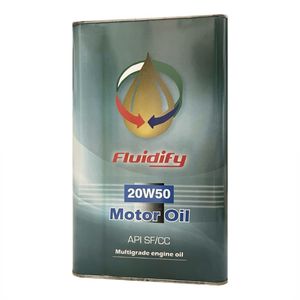 روغن موتور خودرو بنزینی فلو دی فای مدل 20w50 sf_cc 20w 50 حجم 4 لیتر