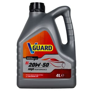 روغن موتور خودرو بنزینی ویگارد مدل 20w50 sl حجم 4 لیتر