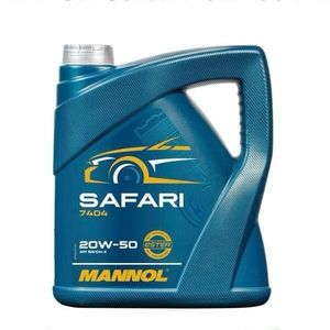 روغن موتور خودرو بنزینی، دیزلی، تنفس طبیعی مانول مدل 7404 sn 20w 50 حجم 4 لیتر