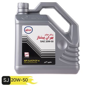 روغن موتور خودرو بهران مدل pishtaz sae حجم 4 لیتر