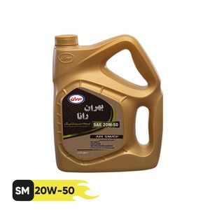 روغن موتور خودرو بهران مدل rana sae 20w50 حجم چهار لیتر