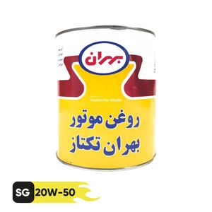 روغن موتور خودرو بهران مدل تکتاز 20w50 حجم 3.785 لیتر