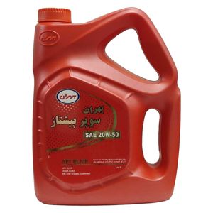 روغن موتور خودرو بهران مدل سوپرپیشتاز 20w50 حجم 4 لیتر