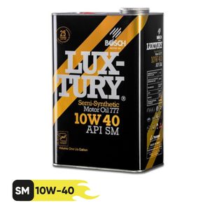 روغن موتور خودرو بوش مدل لاکچری 10w40 sm حجم 4 لیتر