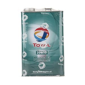 روغن موتور خودرو توتال مدل 20w 50 sj حجم چهار لیتر