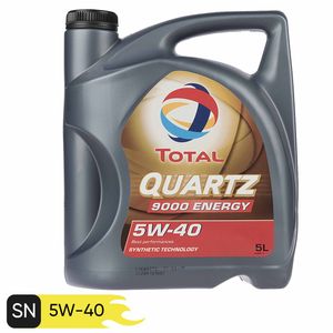روغن موتور خودرو توتال مدل quartz 9000 energy حجم 5 لیتر